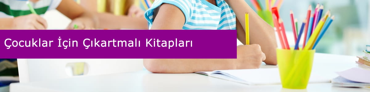 Okul Öncesi Çocuk Etkinlik ve Eğitici Çıkarmalı Sticker Set Kitaplar