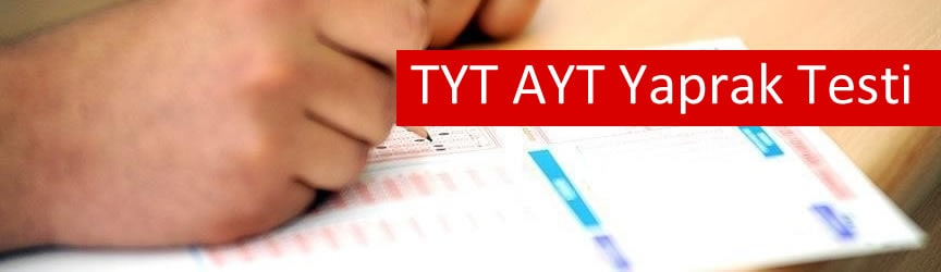 tyt ayt kitapları arasında yer alan en önemli kaynak, tyt ayt yaprak testi kitap setidir.